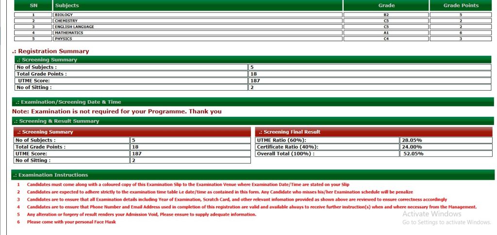 FUOYE POST UTME Screening Results 2025/2026 is Out