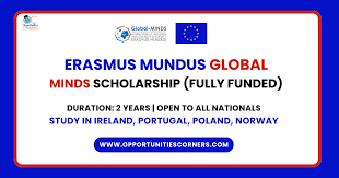 Erasmus Mundus Global Minds Scholarship 2026